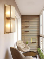 Magari Brass Wall Lamp