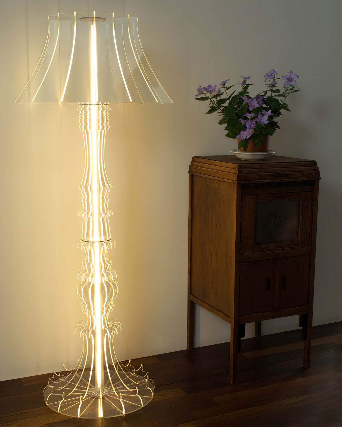 Josephine Table Floor Lamp