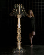 Josephine Table Floor Lamp