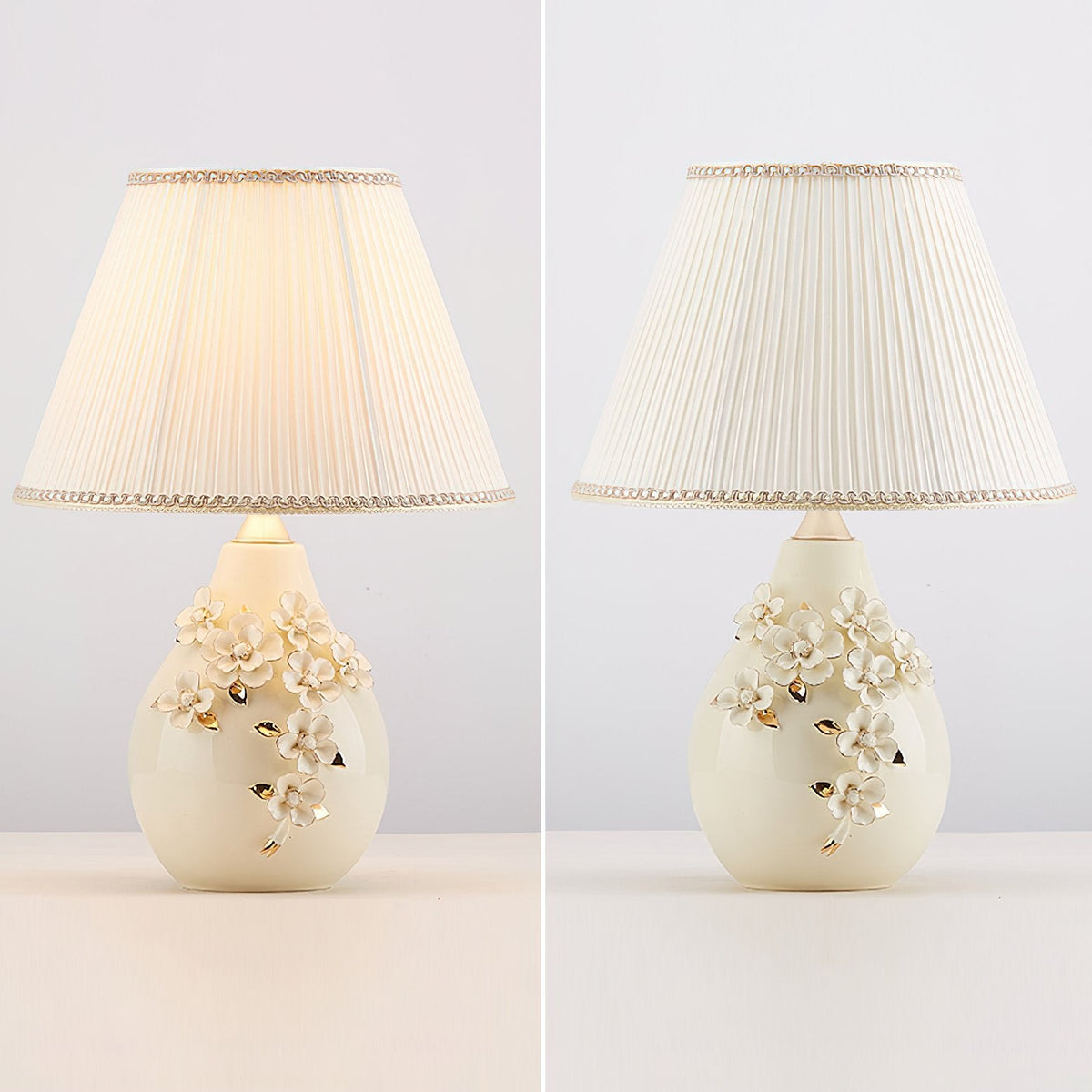Magnolia Ceramic Table Lamp