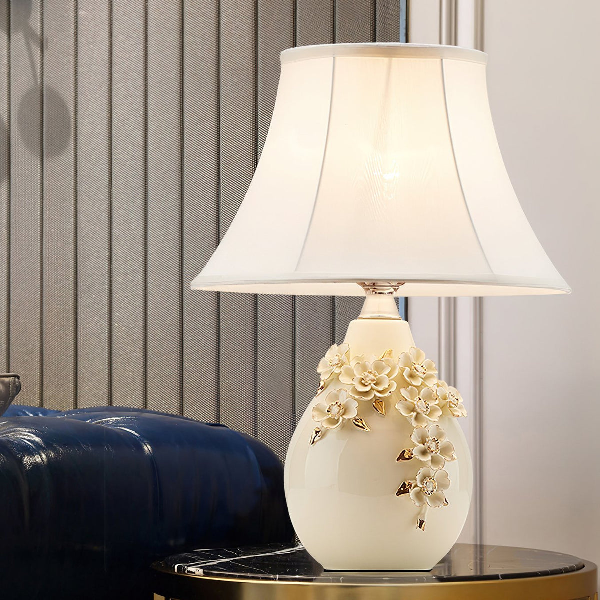 Magnolia Ceramic Table Lamp