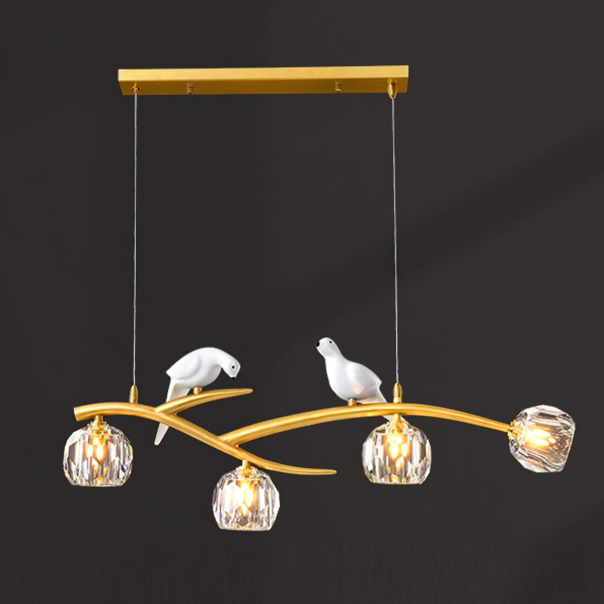 Magpie Branch Pendant Light