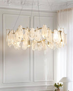Mahina Cloud Glass Chandelier for Modern Dining Room and Living Room