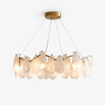 Mahina Cloud Glass Chandelier for Modern Dining Room and Living Room
