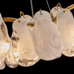 Mahina Cloud Glass Chandelier for Modern Dining Room and Living Room