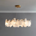 Mahina Cloud Glass Chandelier for Modern Dining Room and Living Room