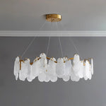 Mahina Cloud Glass Chandelier for Modern Dining Room and Living Room
