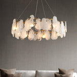 Mahina Cloud Glass Chandelier for Modern Dining Room and Living Room