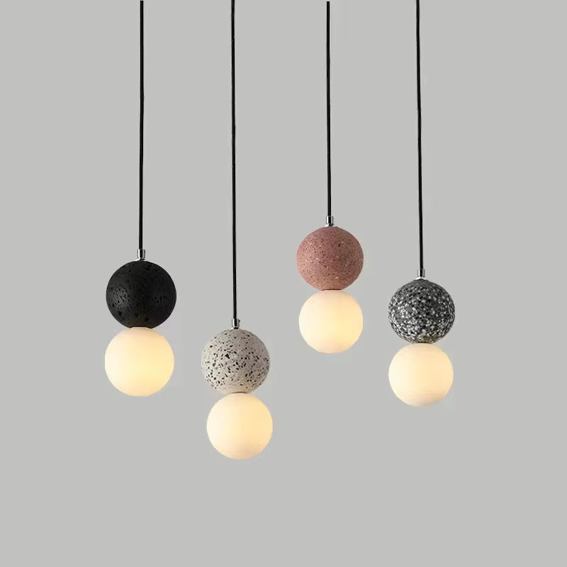 Nordic Modern Simple Terrazzo Chandelier