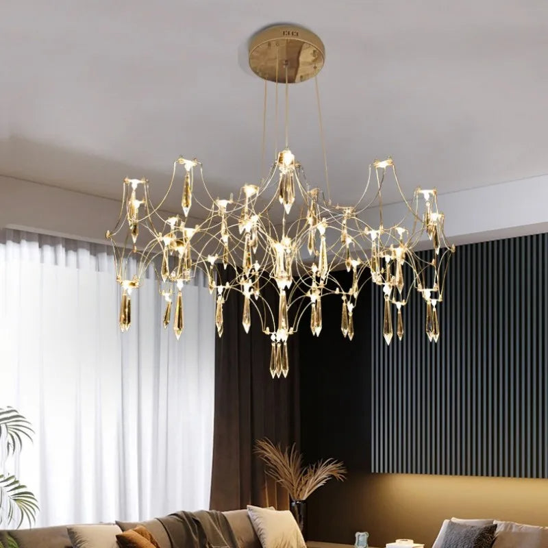 Living Room Luxury Crystal Chandelier