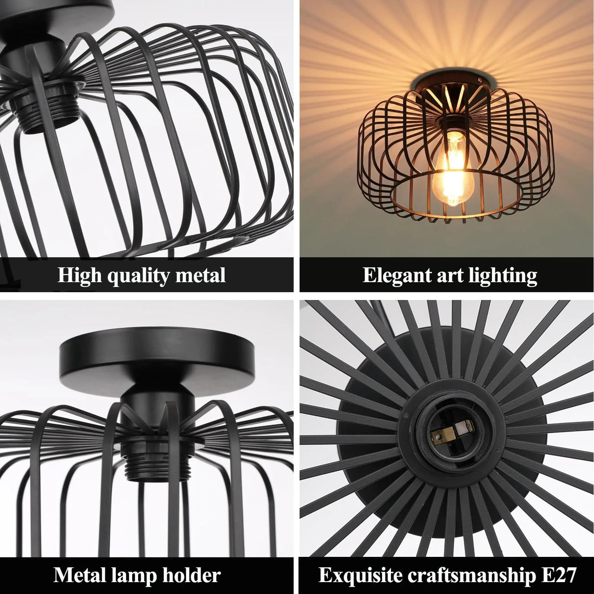 American Style Minimalist Ceiling Lamp For Interior Decoration