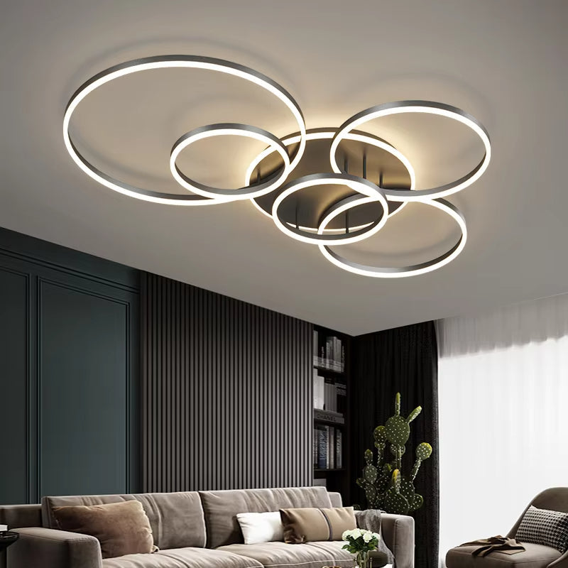 Chic Nordic Ring Ceiling Light