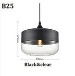 Modern Minimalist Geometric Amber Glass Chandelier