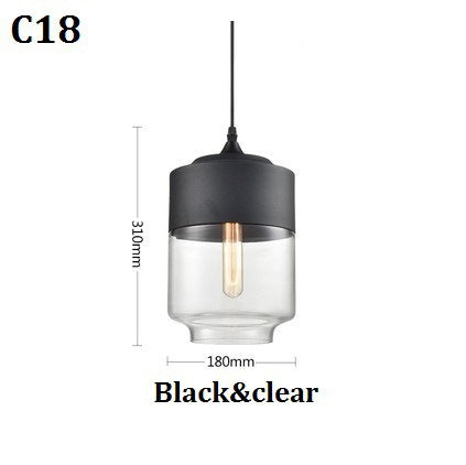Modern Minimalist Geometric Amber Glass Chandelier