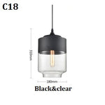 Modern Minimalist Geometric Amber Glass Chandelier