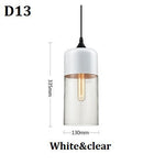 Modern Minimalist Geometric Amber Glass Chandelier