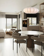 Makoto Silk Pendant Light – Modern Minimalist Ceiling Lamp for Bedroom & Living Room
