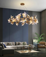 maple-leaf-brass-chandelier