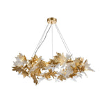 maple-leaf-brass-chandelier
