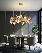 maple-leaf-brass-chandelier
