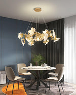 maple-leaf-brass-chandelier