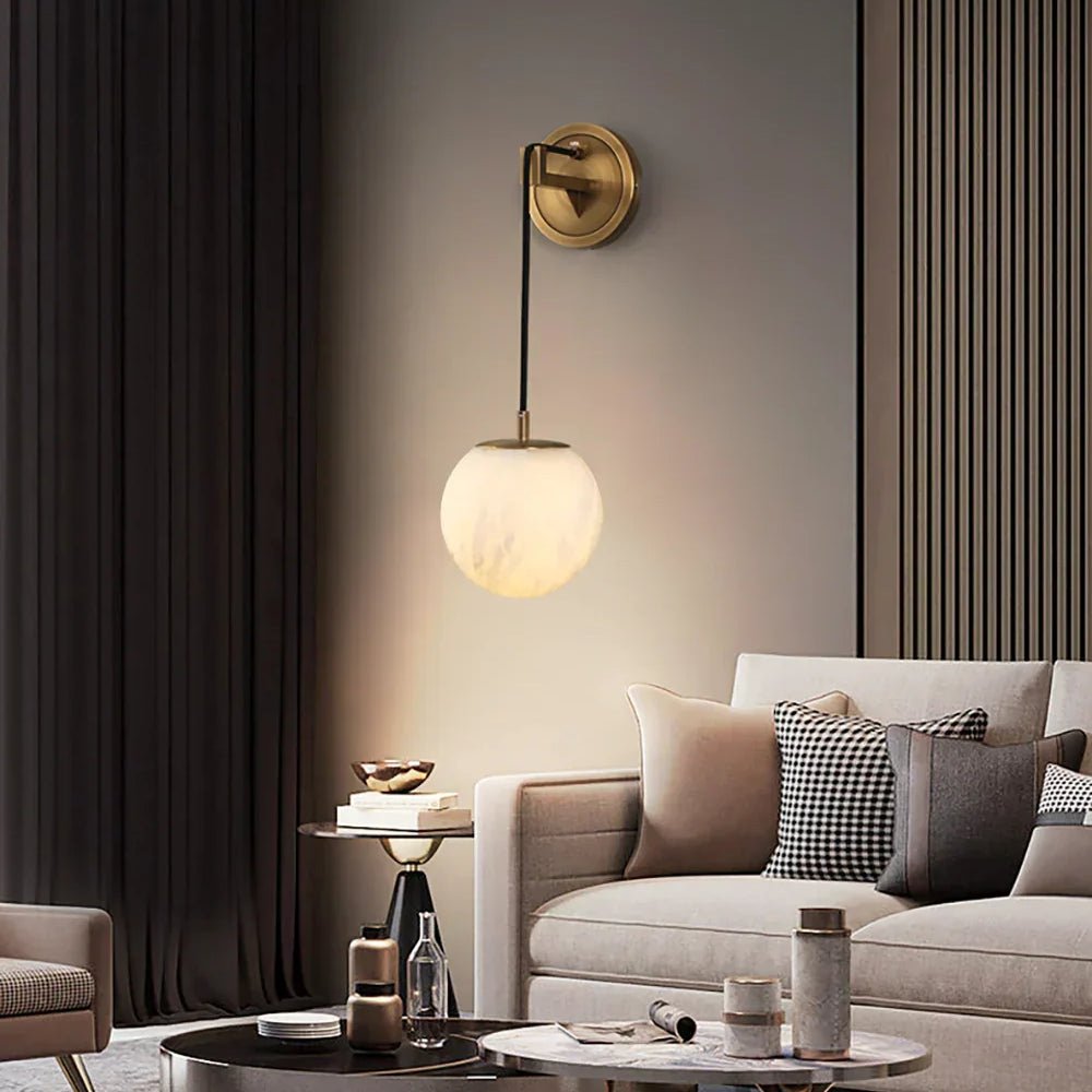 Marbell Spherical Wall Lamp