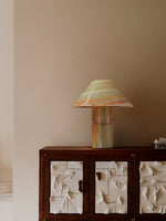 Marbelle Onyx Table Lamp – Hand-Carved Natural Stone Bedside Light