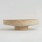 Sculptural Stone Catchall Tray for Entryway and Coffee Table Decor