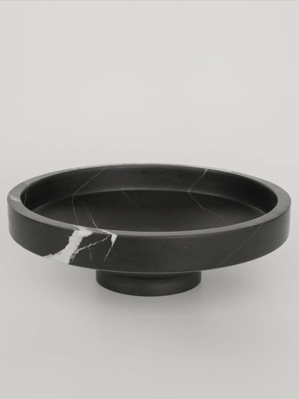 Sculptural Stone Catchall Tray for Entryway and Coffee Table Decor