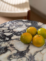 Marble Duo Side Table Set with Brass Accents for Modern Interiors