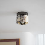 marble-round-ceiling-lamp