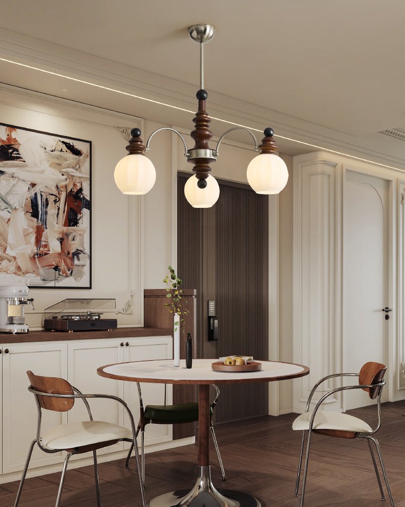 Marcellin Modern Glass Chandelier for Dining Room and Living Room