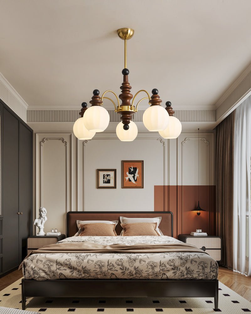 Marcellin Modern Glass Chandelier for Dining Room and Living Room