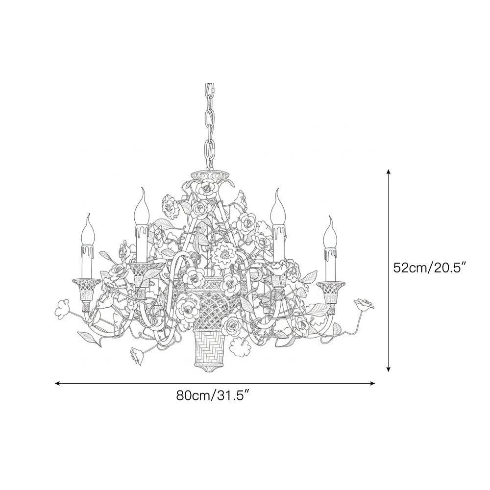 marguerite-flowers-chandelier
