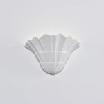 Marina Shell Wall Sconce – Sculptural Coastal Light in White