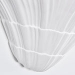 Marina Shell Wall Sconce – Sculptural Coastal Light in White