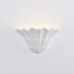 Marina Shell Wall Sconce – Sculptural Coastal Light in White