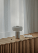 Maris Rechargeable Marble Table Lamp – Cordless LED Accent Light