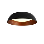 Marlow Shadow Ceiling Lamp – Modern Flush Mount LED Light in Matte Black