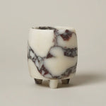 Marlowe Sculptural Marble Candle Holder for Ambient Interiors