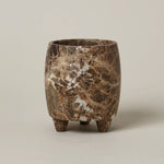 Marlowe Sculptural Marble Candle Holder for Ambient Interiors