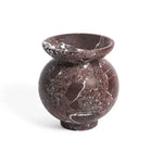 Marrow Sculptural Marble Vase for Refined Interiors