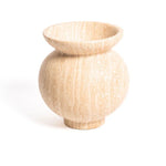 Marrow Sculptural Marble Vase for Refined Interiors