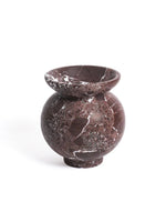 Marrow Sculptural Marble Vase for Refined Interiors