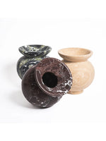 Marrow Sculptural Marble Vase for Refined Interiors