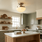Marta Mini Pendant Light – Art Deco Glass Ceiling Lamp