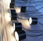 Modular Pendant Chandelier with Matte Lacquered Cables, 1-12 Lights