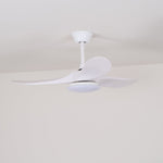 Virelo Ceiling Fan Light with LED – 42" & 52" Wood Grain Blades