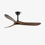 Virelo Ceiling Fan Light with LED – 42" & 52" Wood Grain Blades