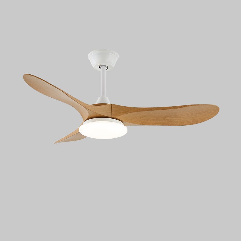 Virelo Ceiling Fan Light with LED – 42" & 52" Wood Grain Blades
